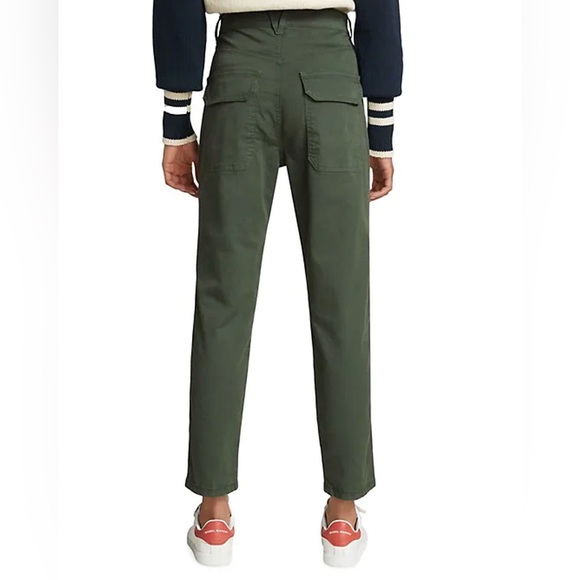 VERONICA BEARD Army Arya Pant with Patch Pockets High rise Size 25 - Picture 2 of 4